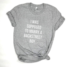 Я должен был жениться на футболке BACKSTREET для мальчиков, модные повседневные футболки, топы, хлопковая одежда с графическим принтом и надписью, Прямая поставка 2024 - купить недорого