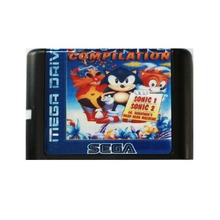 Sonic Compilation 16 bit MD Game Card For Sega Mega Drive For SEGA Genesis 2024 - buy cheap