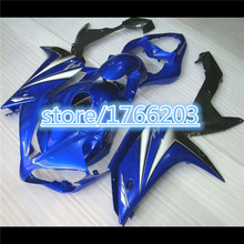 ABS For  07-08 YZFR1 HOT BlUE BLACK YZF R1 YZF-R1 07 08 blue YZF 1000 YZF1000 Glossy Blue 2007 2008 abs Fairing Kit 2024 - buy cheap