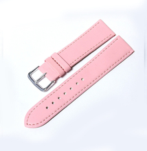 Candy PU leather strap Watchband 20mm 2020 clock fashion high quality needle leather watch color 12-20mm reloj hombre 2024 - buy cheap