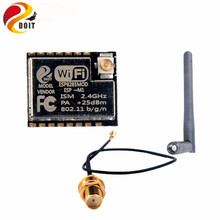 Mini módulo de transmissão sem fio sem fio esp8285, tamanho ultra pequeno com antena iot compatível com esp8266 rc 2024 - compre barato