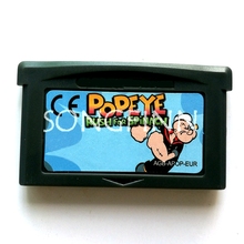 Popeye Rush for Spinach Memory Cartridge Card for 32 Bit Video Game Console Accessories 2024 - compre barato