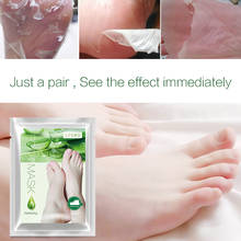 Baby Feet Exfoliating Foot Mask Socks Pedicure Foot Peeling Mask Aloe Remove Dead Skin Exfoliation for Feet Legs Foot Spa TSLM1 2024 - buy cheap