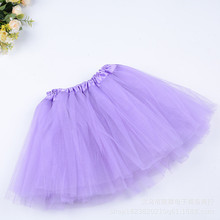 2-8 Years Lovely Fluffy Chiffon Baby Girls Tutu Skirts Children Skirt Princess Dance Party Tulle Skirt 2024 - buy cheap