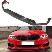 Alerón de parachoques delantero de fibra de carbono, divisores de labios para BMW serie 5, G30, G31, G38, 520i, 530i, 540i, M, parachoques deportivo, 2017, 2018, 2019 2024 - compra barato