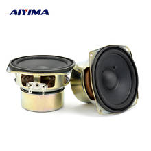 AIYIMA 2PCS 4 inch 8 Ohm 60W Mid Bass Audio Speaker Portable Mini Stereo Speakers woofer Loudspeaker 2024 - buy cheap