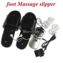 Tens unit Acupuncture Digital Therapy Machine come with foot Massage slippers / shoes + 2 Massage therapy electrode pads 2024 - buy cheap