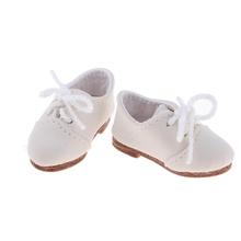 Lovey Doll Lace up Shoes for 1/6 BJD Dolls Casual Wear Accessory White 2024 - compre barato