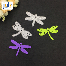 Julyarts Cutting Dies Frame Cutting Embossing Cutter Paper Creative Dragonfly For  Scrapbooking Craft Dies Silver Metal Cutting 2024 - buy cheap