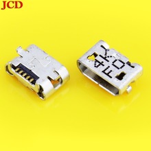 Новый гнездовой разъем JCD Micro USB, Женский 5-контактный разъем для зарядки для Lenovo A10-70 A370E A3000 A3000H A5000 A7600 A7600H S910 S930 2024 - купить недорого