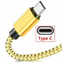 USB Type C Cable Quick Charging for Huawei P20 Lite P30 pro Typec Data Sync Charger 1M 2M for Xiaomi Mi 8 lite 9 9t pocophone f1 2024 - buy cheap