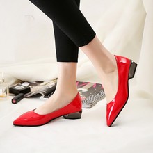 Zapatos de tacón alto para mujer, calzado de talla grande 11 12 13 14 15, de punta poco profunda, talla grande 2024 - compra barato