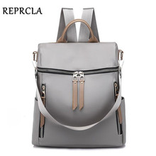 REPRCLA женский рюкзак в консервативном стиле, школьные сумки для девочек-подростков, высококачественный рюкзак, модная дорожная сумка через плечо, Mochila 2024 - купить недорого