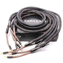 TARA LABS кабель для громкоговорителей, Spade Plug, Hi-Fi кабель для динамиков, 100% новый аудиофильский кабель для динамиков, 2,5 м в оригинальной коробке 2024 - купить недорого