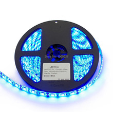 5m 5050 300 SMD IP65 Waterproof LED strip light,12V flexible 60led/m LED tape,Red / Green / Blue / Yellow/White /Warm White/ RGB 2024 - buy cheap