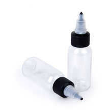 30ml Durable Tattoo Pigment Ink Bottles Twist Cap Empty Plastic Transparent Tattoos Ink Pigment Clear Bottle Supplies Tools 2024 - buy cheap