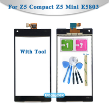 High Quality 4.6" For Sony Xperia Z5 Compact Z5 Mini E5803 E5823 Touch Screen Digitizer Sensor Outer Glass Lens Panel 2024 - buy cheap