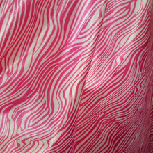 Zebra Saitn Glossy Decoration Fabric Charmeuse fabric DIY Cap Tilda bLining Material Polyester Fabric 100CM 2024 - buy cheap