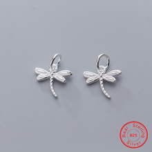 UQBing Bijoux Wholesale 925 Sterling Silver Dragonfly Charms Pendant Animal Jewelry Findings For DIY Bracelet Necklace Making 2024 - buy cheap