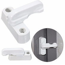 1 PCS Window Door Lock Sash Security Swing Lock Latch Home Housing Safely Opening + Closing Handle Lock Plastic White 2024 - buy cheap