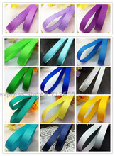 3/8'' (9mm) solid color Grosgrain Ribbon Double Face Tape DIY hairbow garment bag shoe accessory Gift Wrapping Material 20 yards 2024 - buy cheap