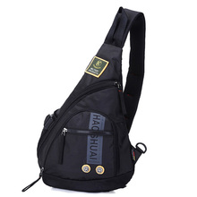 Рюкзак мужской Нейлоновый, многофункциональный ранец на одно плечо в стиле милитари, слинг-рюкзак для путешествий 2024 - купить недорого