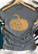 Floral Pumpkin Halloween T-Shirt lotus pretty women fashion shirts tumblr  grunge cotton quality party gift girl style tops tees 2024 - buy cheap