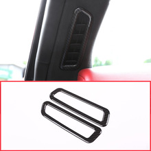 For Maserati Levante 2016-2018 Car A column outlet Frame Cover Trim Accessories Carbon fiber style 2024 - buy cheap