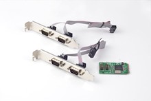 Mini PCI-Express para Porta 4 RS232 DB9 Pin Serial Card Chipset para MosChip MCS9904 2024 - compre barato