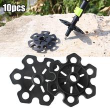 10PCS Outdoor Climbing Trekking Pole Tips Snow Flake Mud Ski Basket Walking Stick Basket Cap Guard Replacement Hiking Accessory 2024 - buy cheap