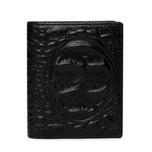 bifold wallet Male wallet men driver license wallet card holder short wallet crocodile pattern men's business leather purse 2024 - buy cheap