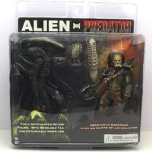 Экшн-фигурка NECA Alien VS Predator Тру эксклюзивная из ПВХ, 7 дюймов, 2 упаковки 2024 - купить недорого