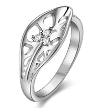 Кольцо с серебряным покрытием, модное Ювелирное кольцо для женщин и мужчин, регулируемое кольцо GPXRHNZC 2024 - купить недорого