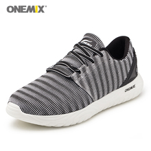 Спортивные кроссовки Onemix спортивная обувь для мужчин, дышащая сетчатая легкая амортизирующая обувь DMX для прогулок на открытом воздухе 2024 - купить недорого