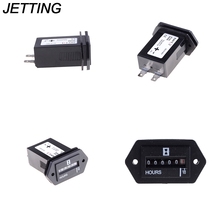JETTING 1PCS New Generator Sealed Hour Meter Counter Tractor Truck Hourmeter Rectangle DC 12V-36V for Boats Trucks Tractors Cars 2024 - buy cheap