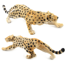 Resin Simulation leopard Action Figure Toys Kids Home Decor ChildrenBirthday Gifts toys for children  figma 2024 - buy cheap