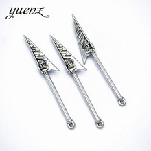 YuenZ-amuletos de animación de color plata antigua, 10 unidades, para bricolaje, colgante, collar, fabricación de joyas, M50 2024 - compra barato