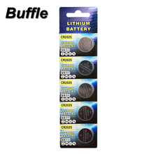 Batería de botón alcalina de 3V para coche, pila Buffle CR2025, BR2025, 2025, DL2025, ECR2025, gafas 3D remotas, luz LED, juguetes, 5 uds. 2024 - compra barato