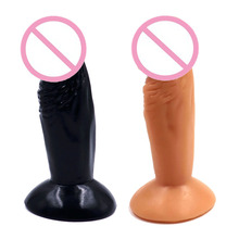 YUELV 4.33 Inch Mini Anal Dildo For Women Realistic Penis Butt Plug With Base For Beginners Vaginal Stimulation Adult Sex Toys 2024 - buy cheap