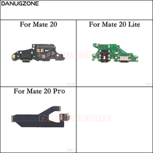 Puerto de carga USB, Conector de enchufe, placa de carga, Cable flexible para Huawei Mate 20 Lite / Mate 20 Pro 2024 - compra barato