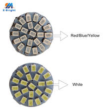 30X 22 SMD P21W 1156 BA15S 1206 22 Led P21/5W BAY15D 1157 Auto Car Turn Lamp Tail Parking Lamp 12V DC White Yellow Red Blue 2024 - buy cheap