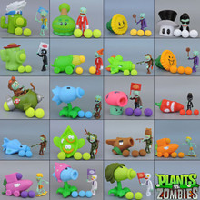 41 стили разноцветными изображениями персонажей компьютерной игры «Растения против Зомби» ПВХ фигурки из игры «Растения + фигурки зомби игрушки для детей, игрушки для детей 2024 - купить недорого