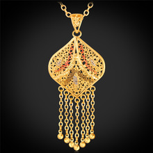 Long Necklaces & Pendants Women Gold Color Fashion Jewelry Vintage Indian Jewelry Gold Collares Tassel Necklace P894 2024 - buy cheap