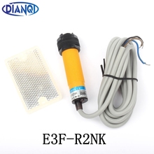 DIANQI Feedback reflex photoelectric switch sensor E3F-R2NK DC NPN NO diameter 18mm distance 2m Transducer 2024 - buy cheap