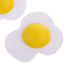 Fun Kitchen Food Pretend Role Play Wooden Magnetic Omelette Egg Yolk Children Toy Developmental 2024 - buy cheap