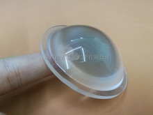 high power LED lens 72.5MM *22.2MM Matte Plano-convex Lens, Plastic optical convex lens,Focusing flashlight lens 2024 - купить недорого