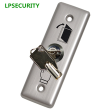 LPSECURITY-Control de Acceso de puerta, cerradura de puerta, llave de acero inoxidable, botón de salida, interruptor de Sensor, botón de acceso de puerta 2024 - compra barato