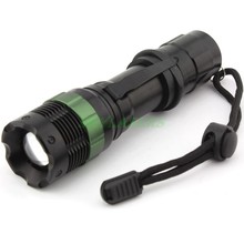 XR-E Q5 LED Zoomable Flashlight Torch with AAA Adater and tube 2024 - buy cheap