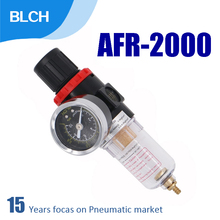 BLCH-regulador de filtro neumático de AFR-2000, unidad de tratamiento de aire RC 1/4 ", puerto de tamaño, interruptores de presión, manómetro, AFR2000 2024 - compra barato