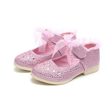 2019 new arrivals child baby girls princess shoes pu leather fashion crystal girls baby toddler shoes soft bottom infant shoe 2024 - buy cheap
